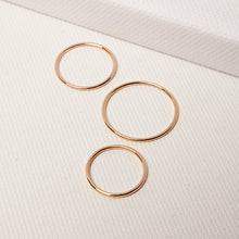 Carica l'immagine nel visualizzatore di Gallery, Anello sottile oro rosa